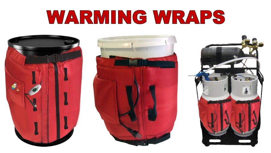 Contractor Warming Wraps and Caulk Warmers - Arctic Warmers