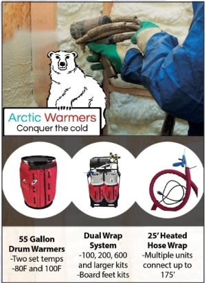 Arctic Warmers Spray Foam